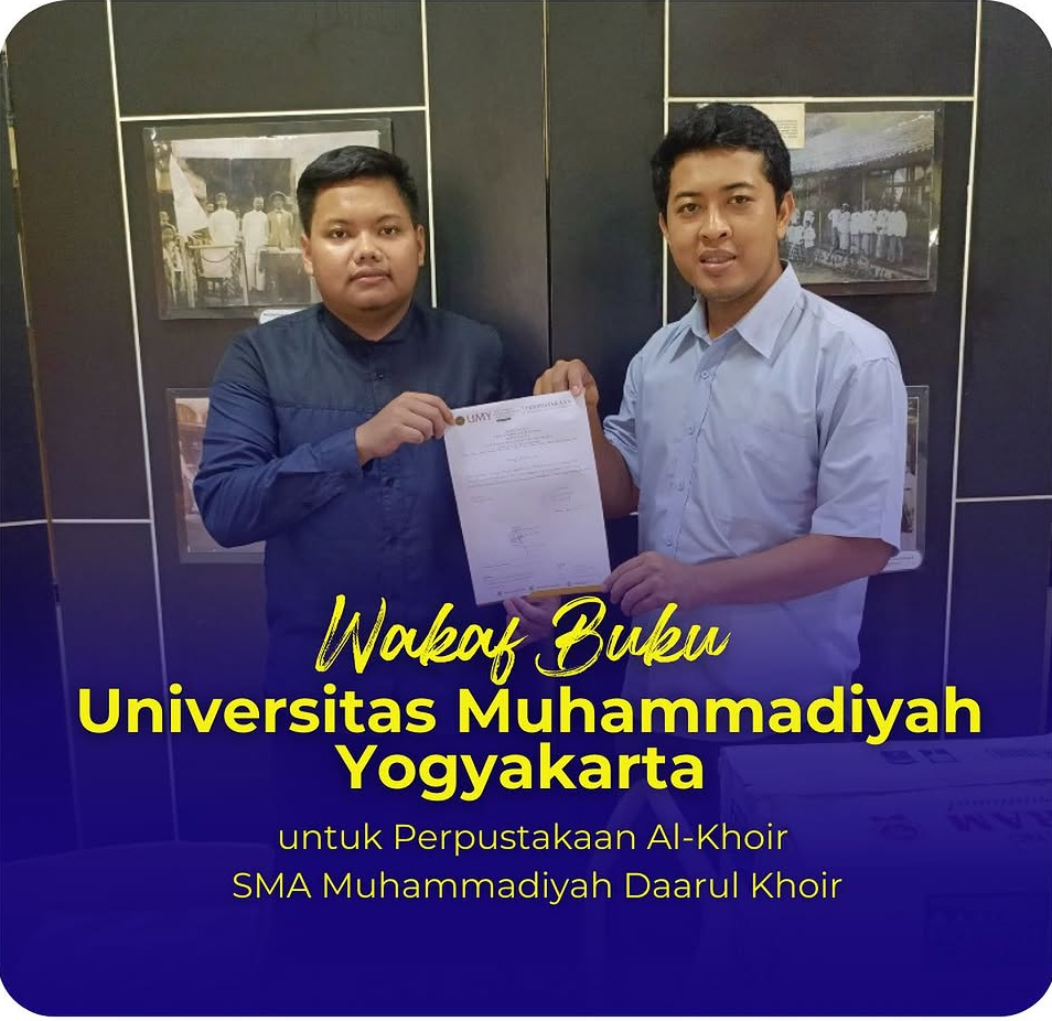 Wakaf Buku Universitas Muhammadiyah Yogyakarta