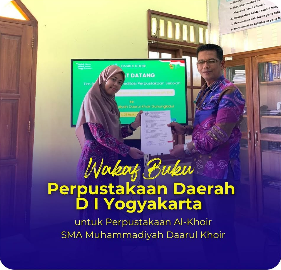 Wakaf Buku Perpustakan Daerah D I Yogyakarta